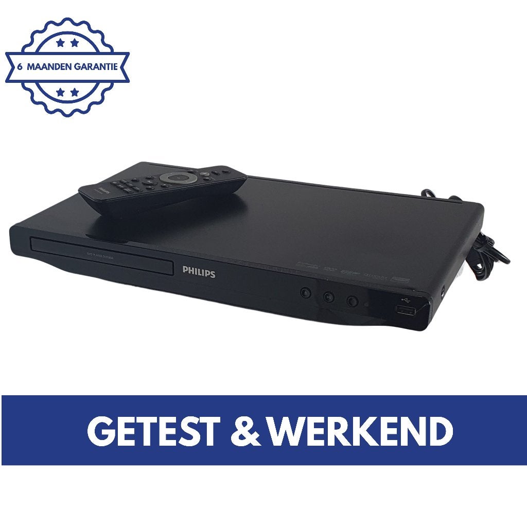 Philips DVP3850/12 | DVD Speler | SCART | USB | CD Speler, Verzenden, Zo goed als nieuw, Dvd-speler, Philips