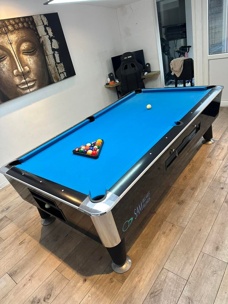 Pooltafel 7,5 ft, Sport en Fitness, Ophalen, Zo goed als nieuw, Pooltafel