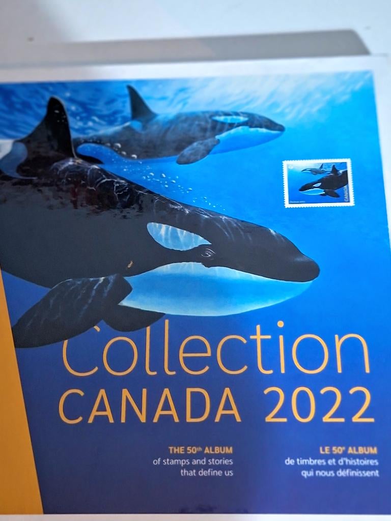 Jaarboek Canada post: collection Canada 2022, Postzegels en Munten, Ophalen, Postfris, Noord-Amerika