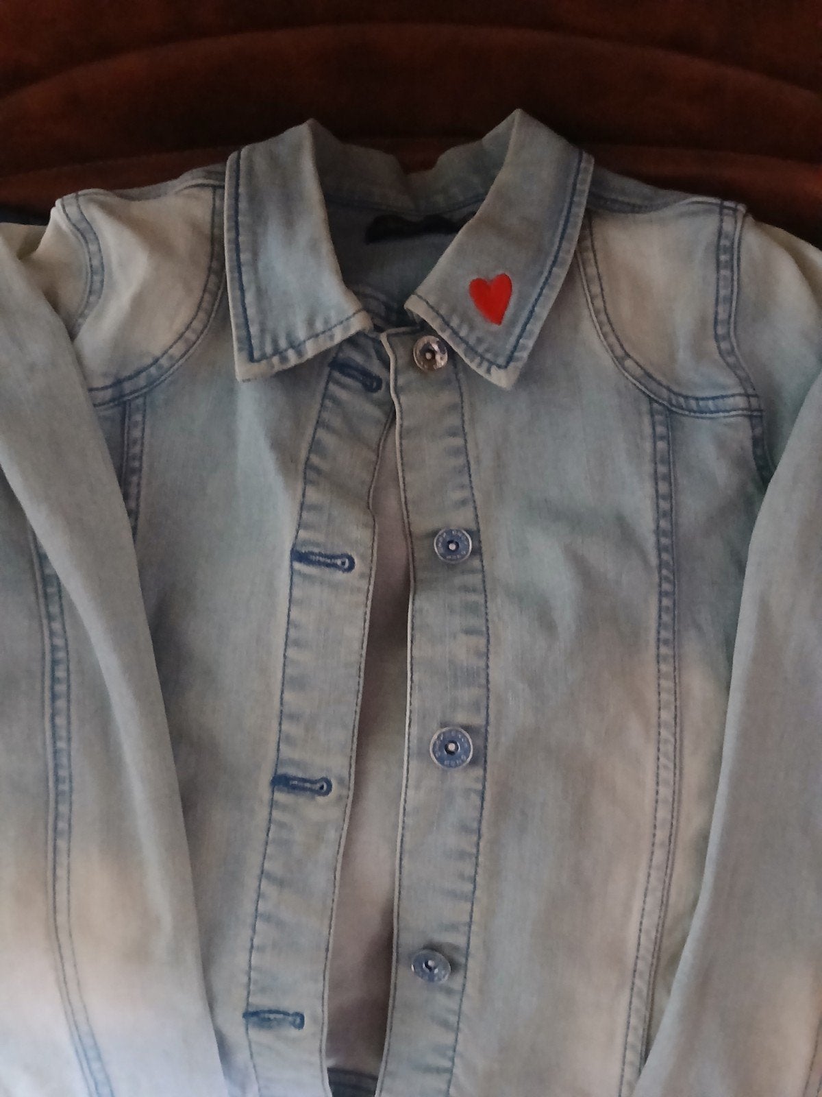 jeansjasje maat 12, Meisje, Ophalen of Verzenden, Jas, Nono