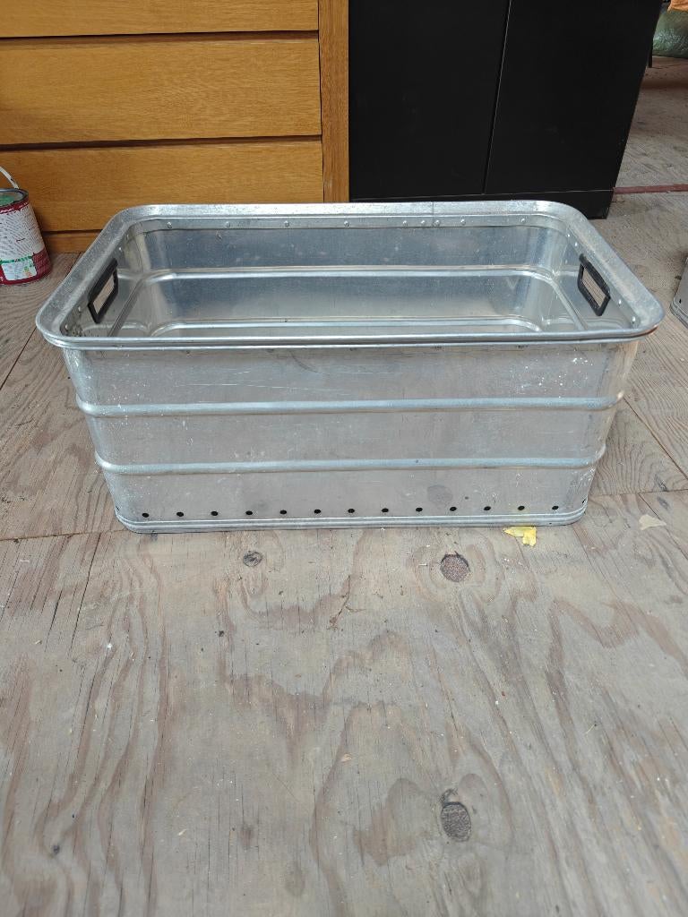 Aluminium transportbakken, Ophalen