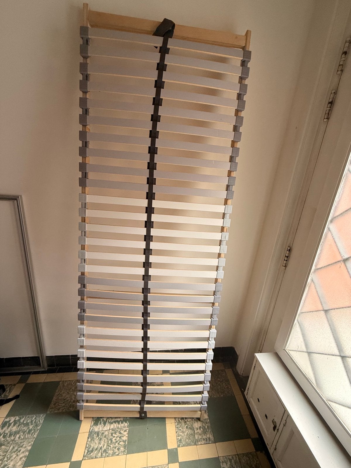 LÖNSET Sommier à lattes, 90x200 cm, Maison & Meubles, Enlèvement, Utilisé, Sommier