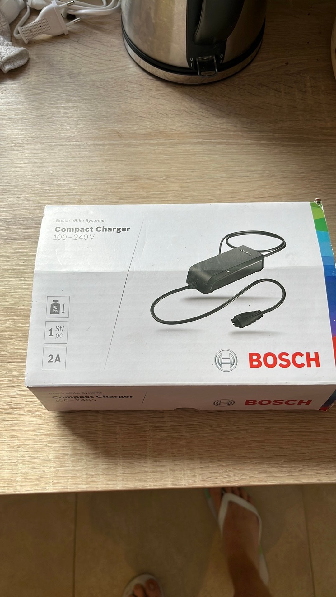 Chargeur Vélo Bosch 100-240V, Enlèvement ou Envoi, Comme neuf