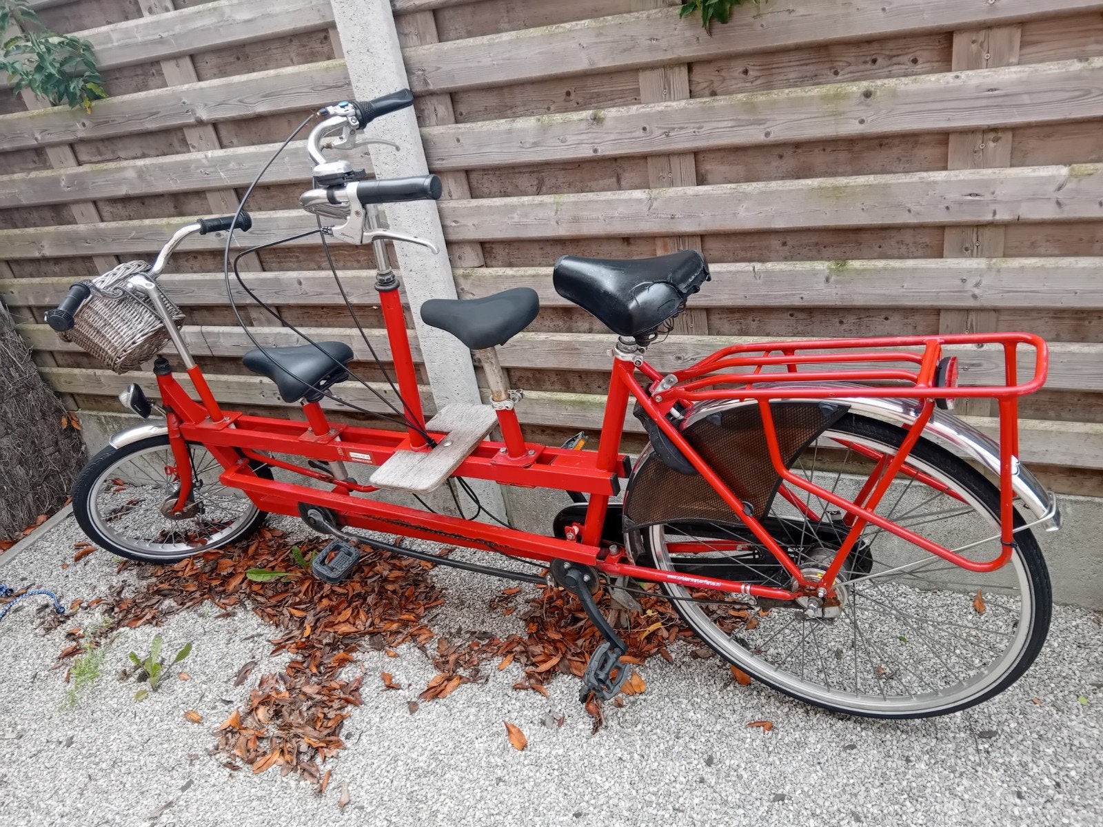 ouder kind tandemfiets met extra zitje, Fietsen en Brommers, Ophalen
