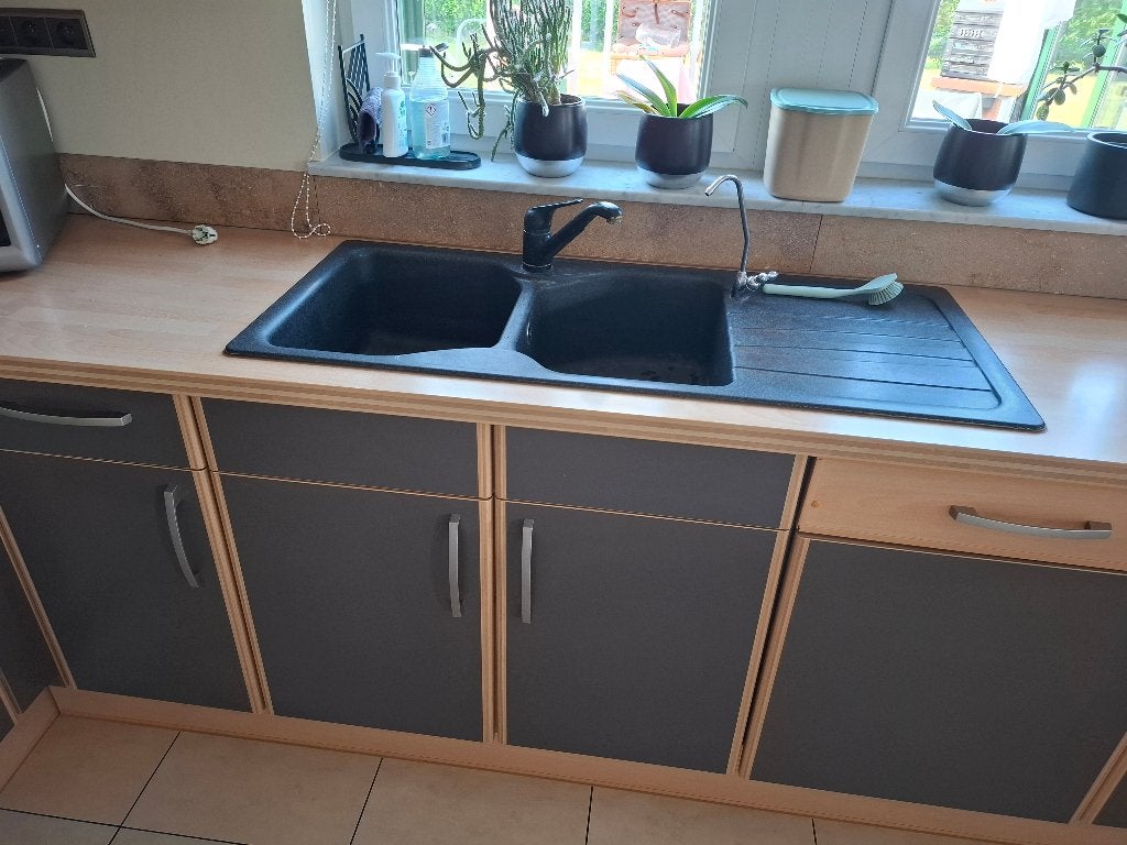 Keuken, Ophalen, Gebruikt, Bruin, Hoekkeuken