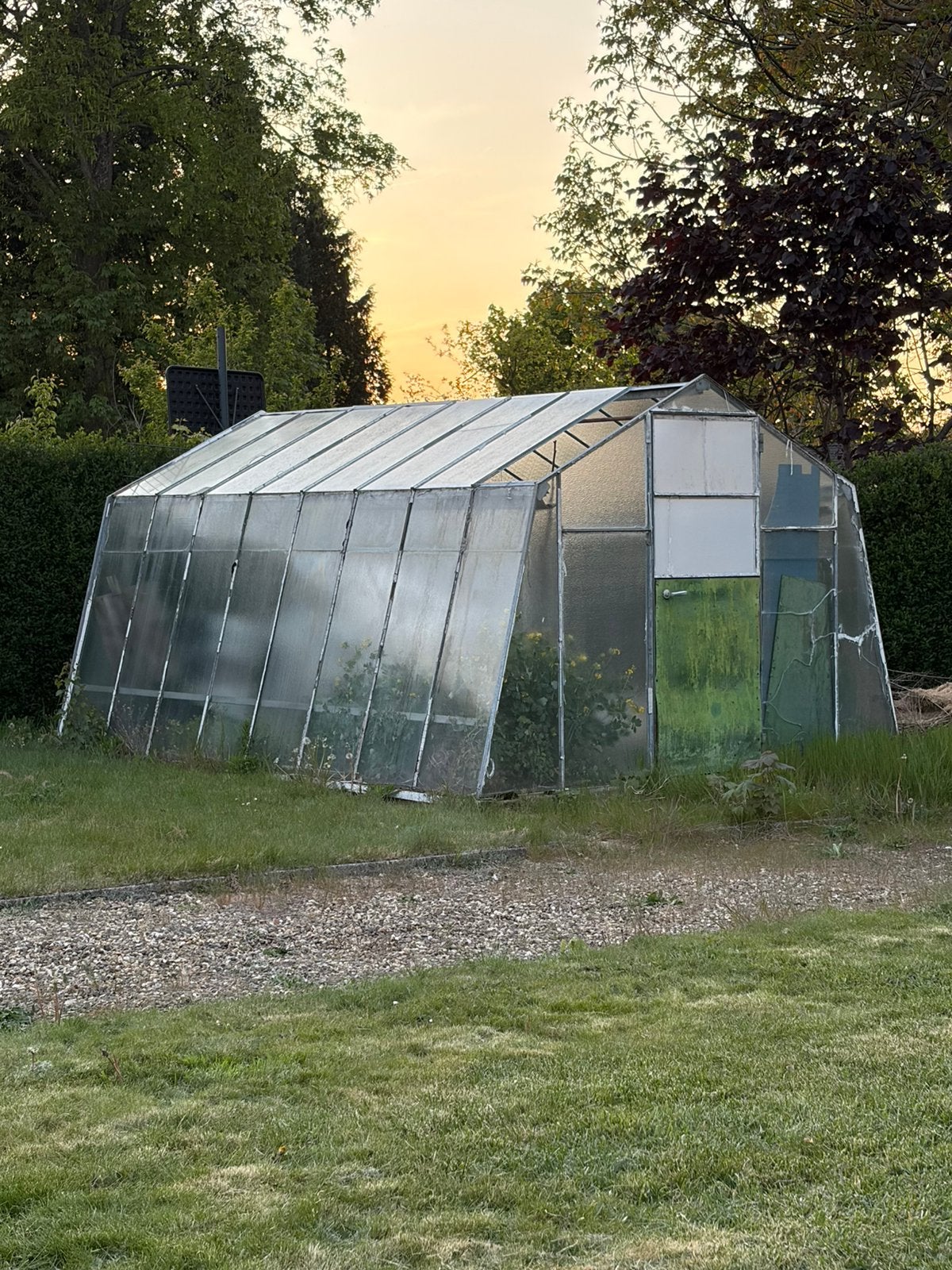 Gratis serre, Tuin en Terras, Kassen, Gebruikt, Kweekkas, Glas, Ophalen