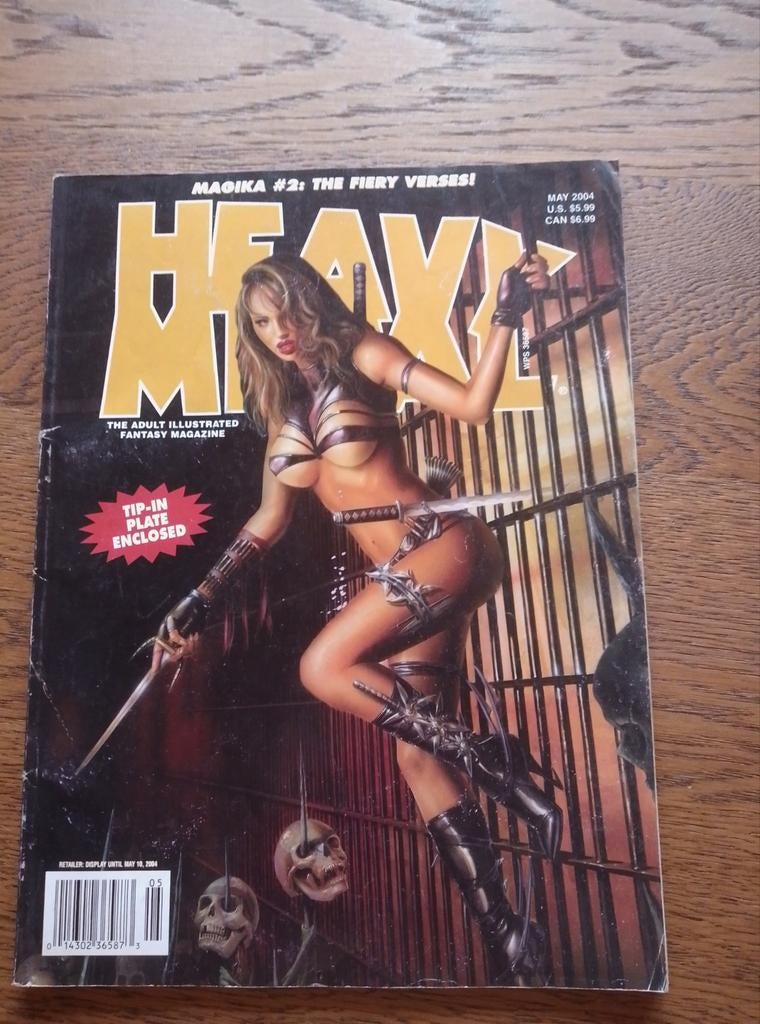 Heavy metal, Boeken, Ophalen