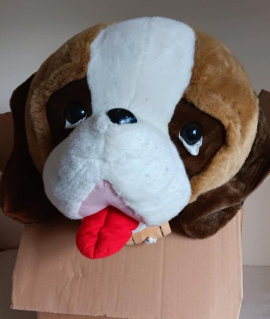 Knuffel XXL Sint Bernardhond, Ophalen, Gebruikt