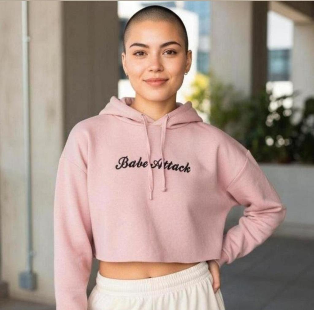 Sweat à capuche court H&M taille S✨️✨️, H&M, Enlèvement ou Envoi, Rose, Taille 36 (S)