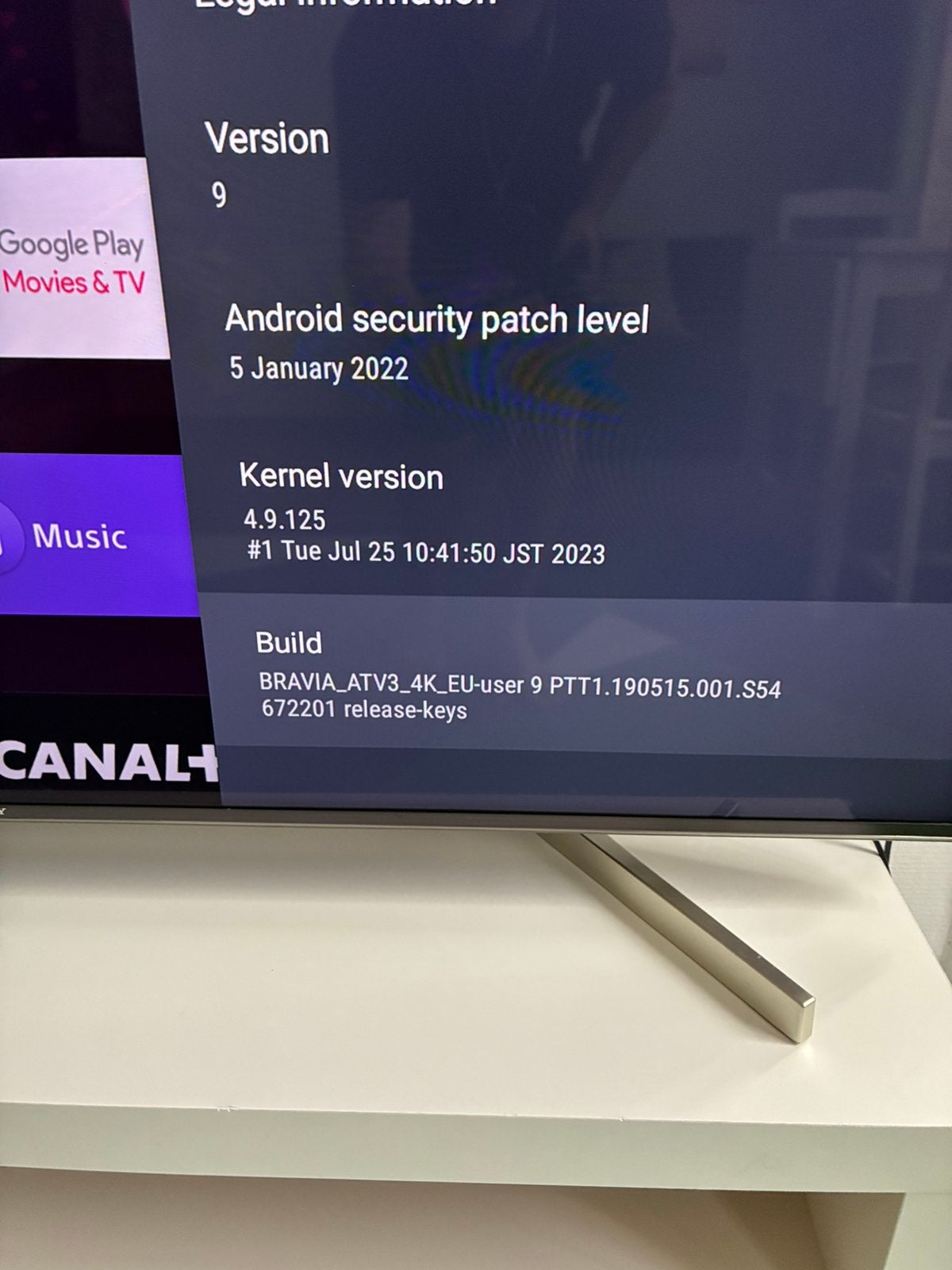 TV Sony Bravia 43” 4K – Excellent état, Enlèvement, Bluetooth, Comme neuf
