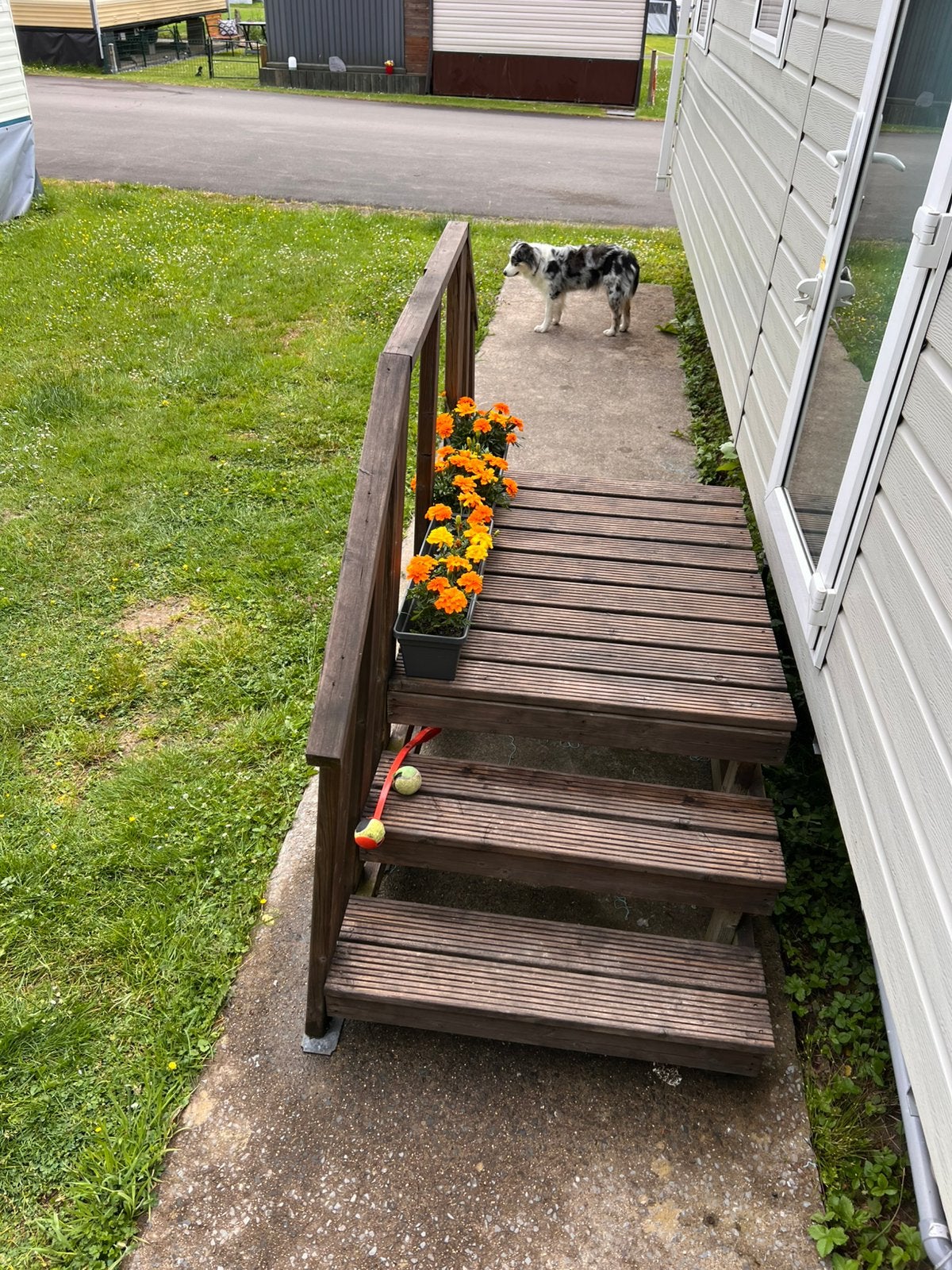 Escalier pour mobil-home, Enlèvement, Utilisé