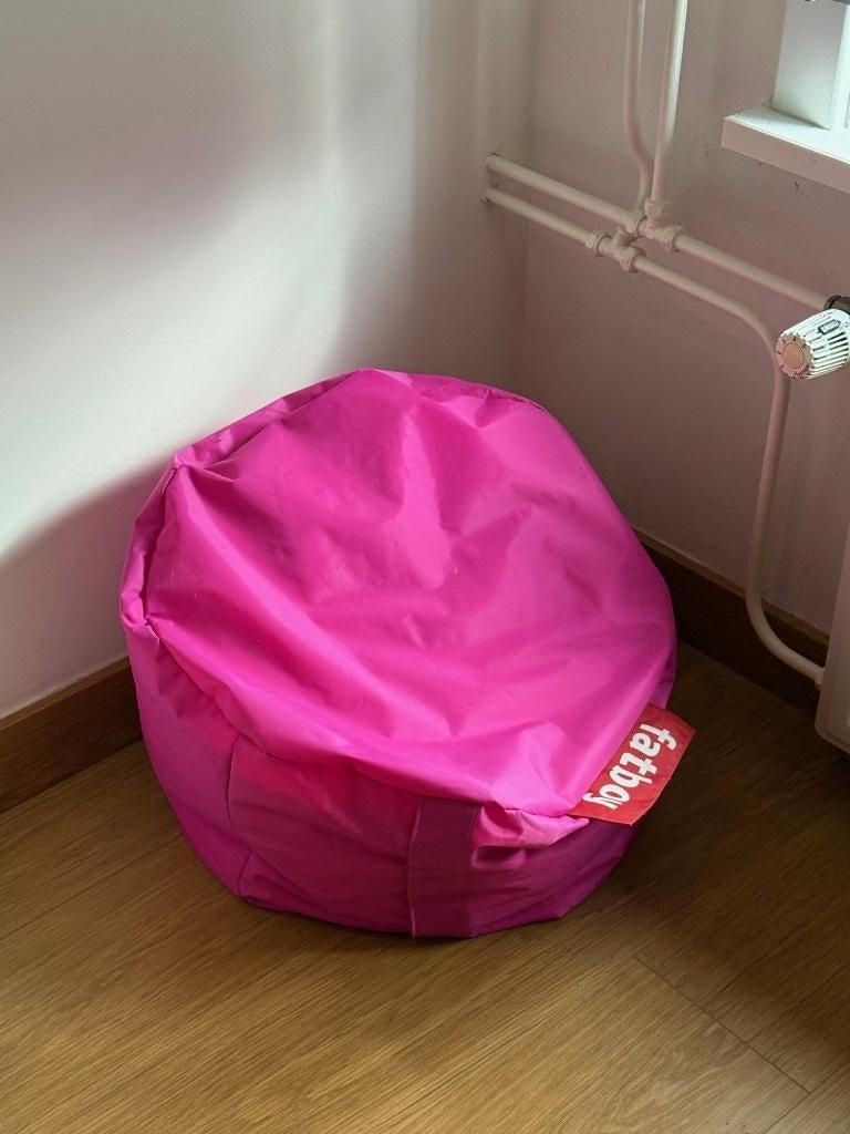 Zitzak, Maison & Meubles, Sièges-poires, Enlèvement, Utilisé, Rose, Pouf
