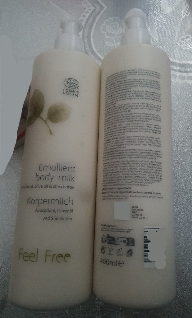 2x Body Milk (400 ml), Handtassen en Accessoires, Verzenden, Nieuw, Bodylotion, Crème of Olie