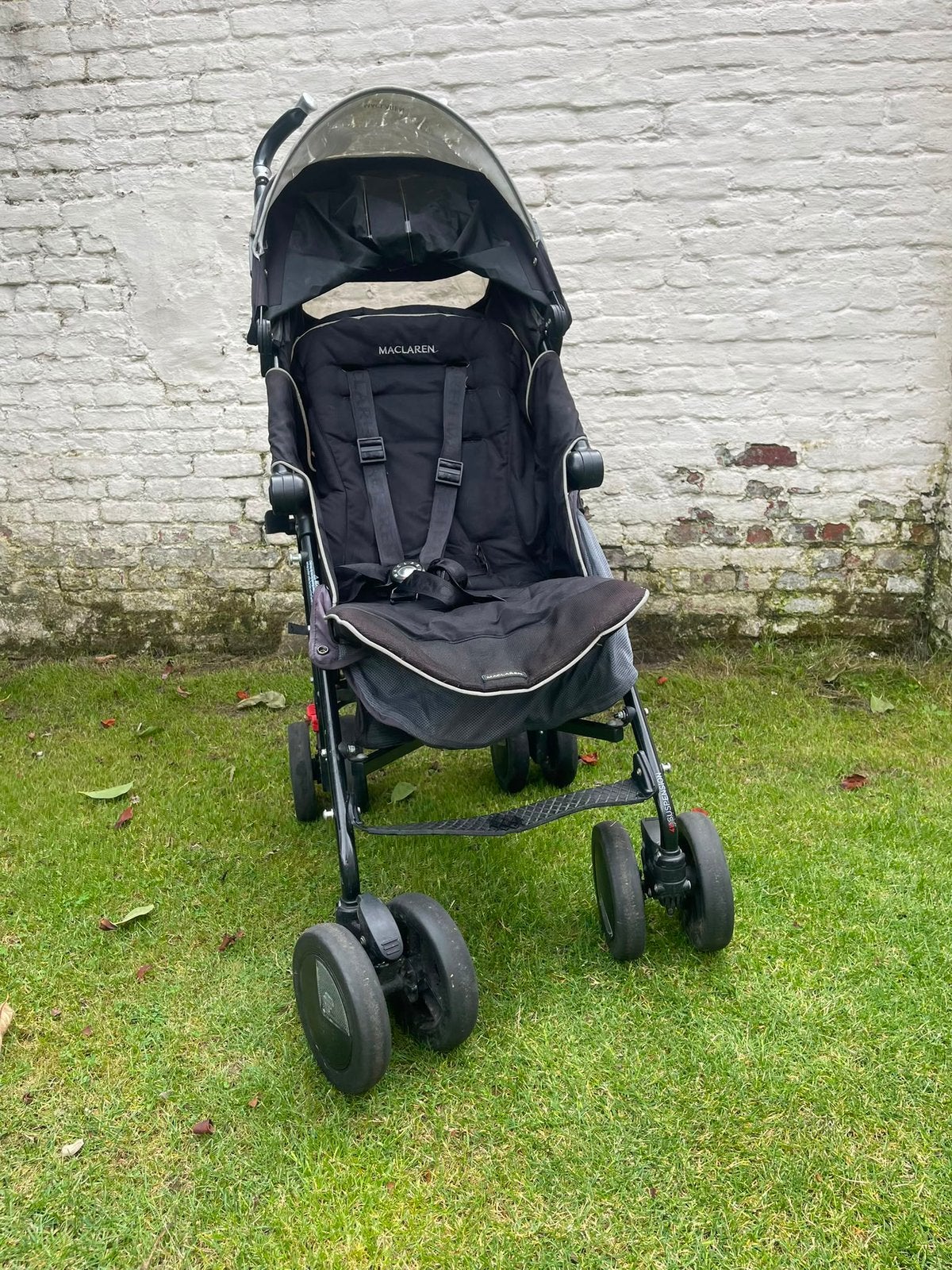 Maclaren Techno XT Buggy (plooibuggy), Kinderen en Baby's, Ophalen, Gebruikt, Maclaren, Regenhoes