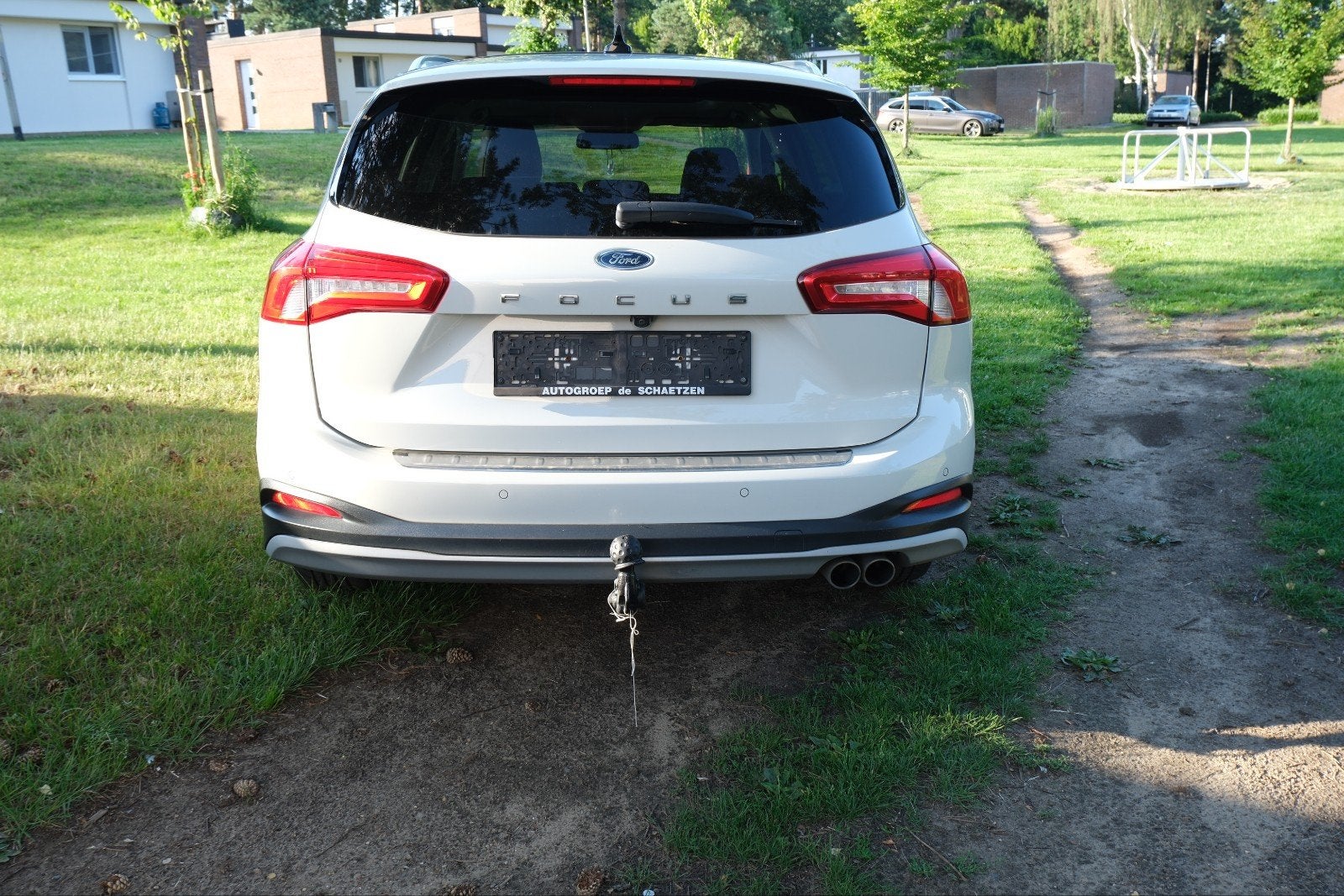 Ford focus 2.0  Active X vignale (Gekeurd), Auto's, Ford, 116 g/km, Wit, Leder, 5 deurs