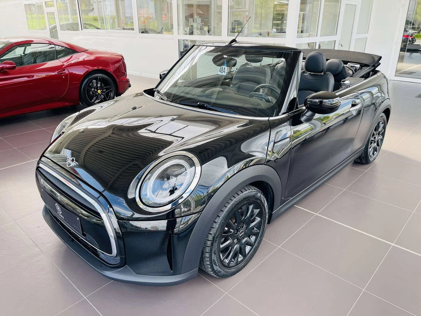 MINI Cabrio One 1.5i * GARANTIE + LED + CUIR + GPS PRO *, Autos, Cuir, 75 kW, Achat, Euro 6