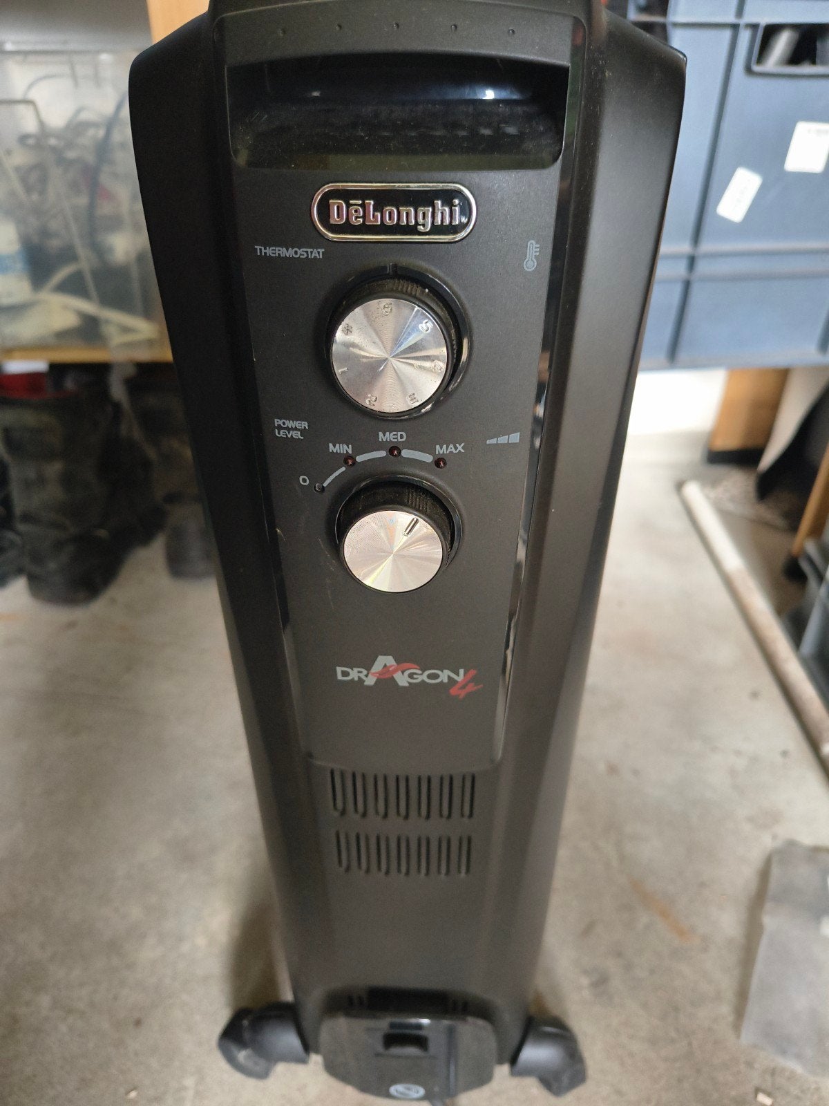 olieradiator delonghi dragon 4, Ophalen, Oliekachel, Elektrisch, Zo goed als nieuw