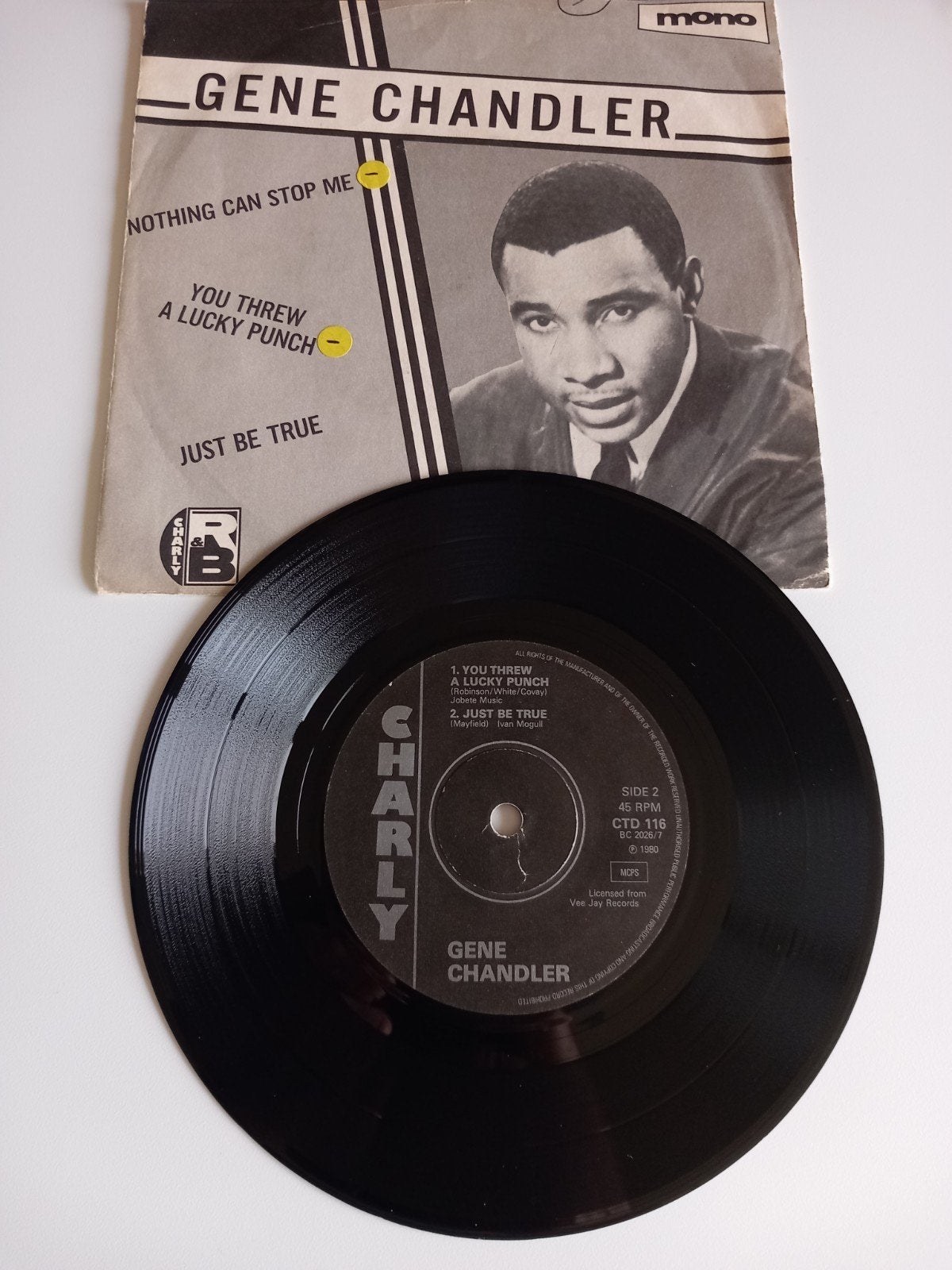 GENE CHANDLER. R&B 60S 45T, Ophalen of Verzenden