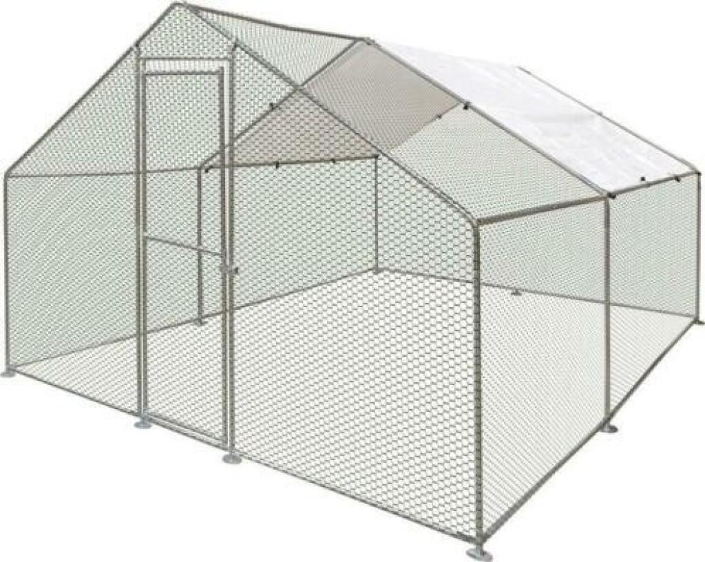 Metalen kippenren 400x300x200, Ophalen of Verzenden, Nieuw, Kippenhok of Kippenren