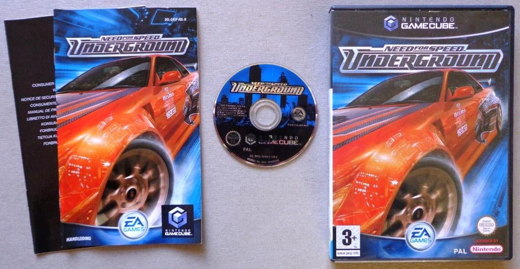 Need for Speed Underground voor de Nintendo GameCube, Ophalen of Verzenden, Zo goed als nieuw