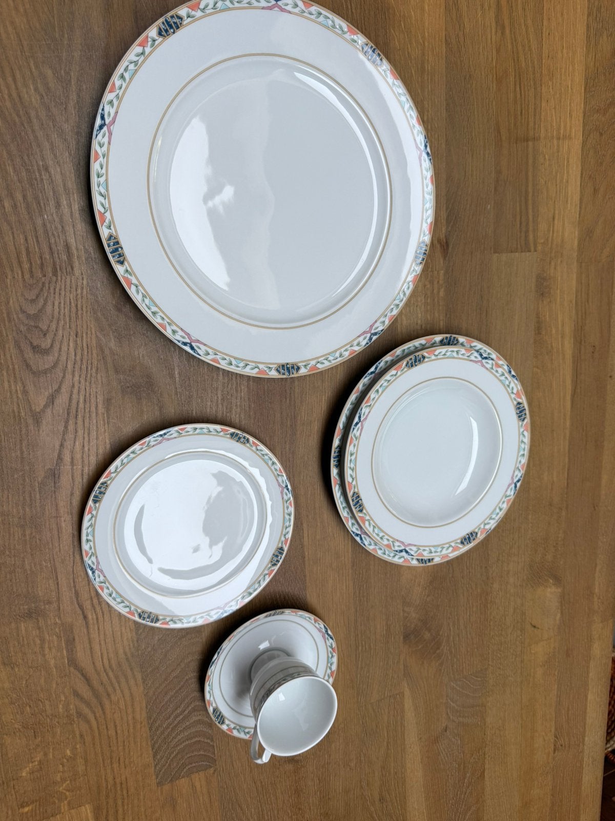 Vintage duits servies, Ophalen