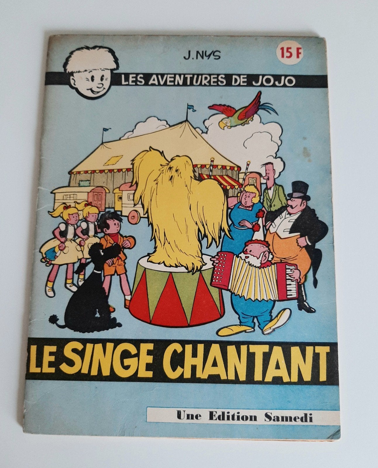 Le singe chantant, 1re édition !, Enlèvement ou Envoi