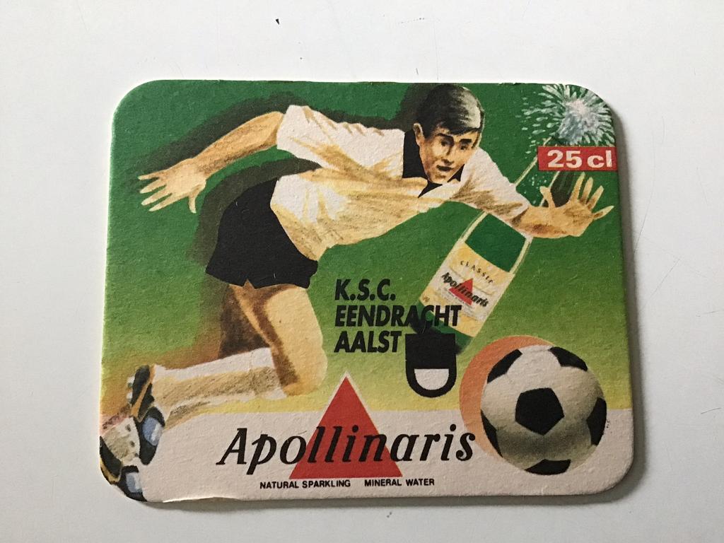 Viltje Eendracht Aalst Apollinaris, Ophalen, Zo goed als nieuw, Viltje(s)