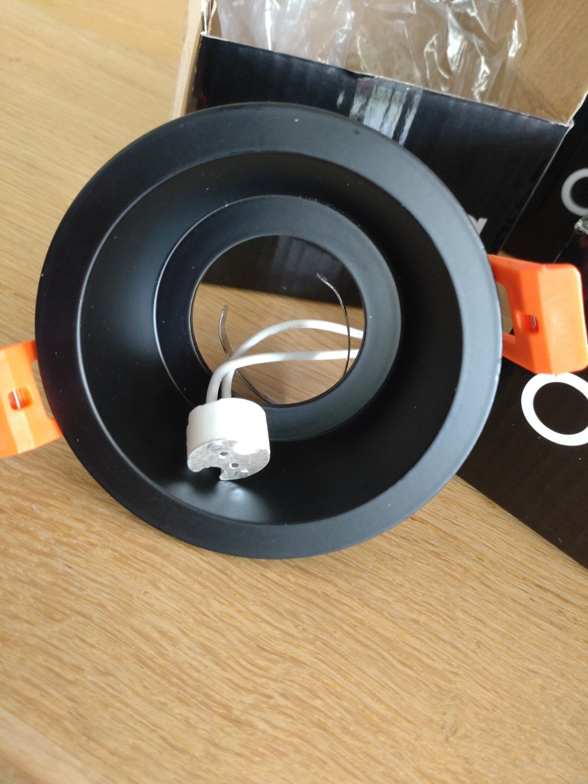 inbouwspot zwart, Ophalen, LED, Inbouwspot
