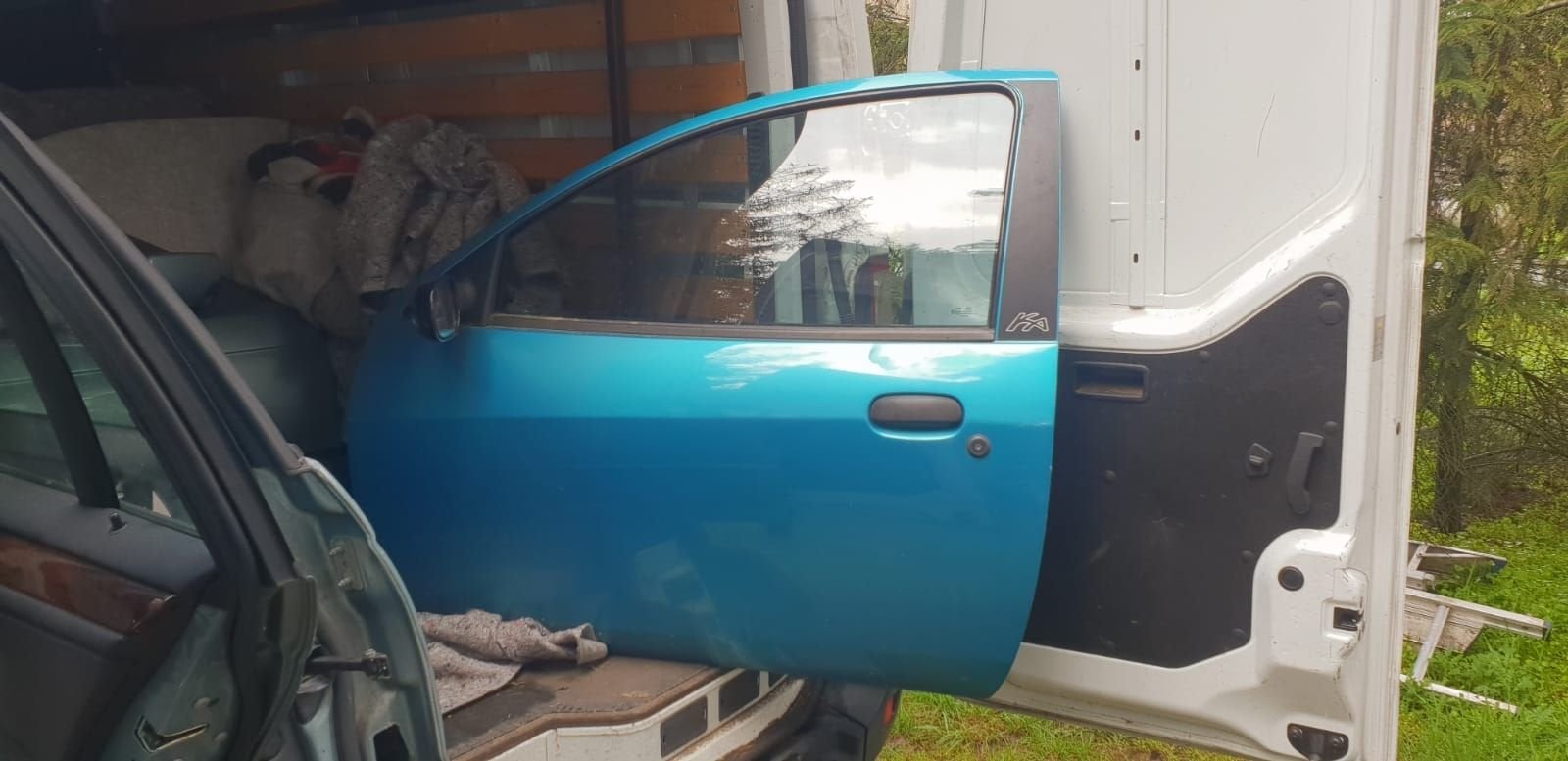 FORD KA PORTIER LINKS BJ 97 TOT 2007, Gebruikt, -, Deur, -