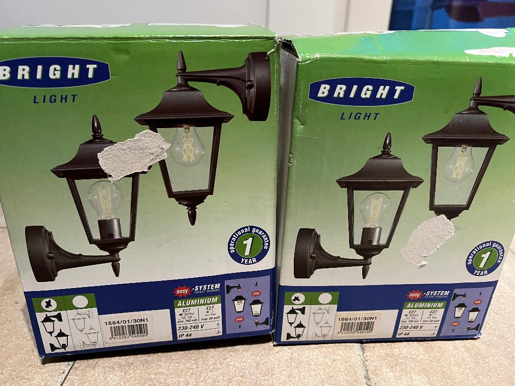 Buiten lamp, Huis en Inrichting, Lampen | Wandlampen, Ophalen, Nieuw