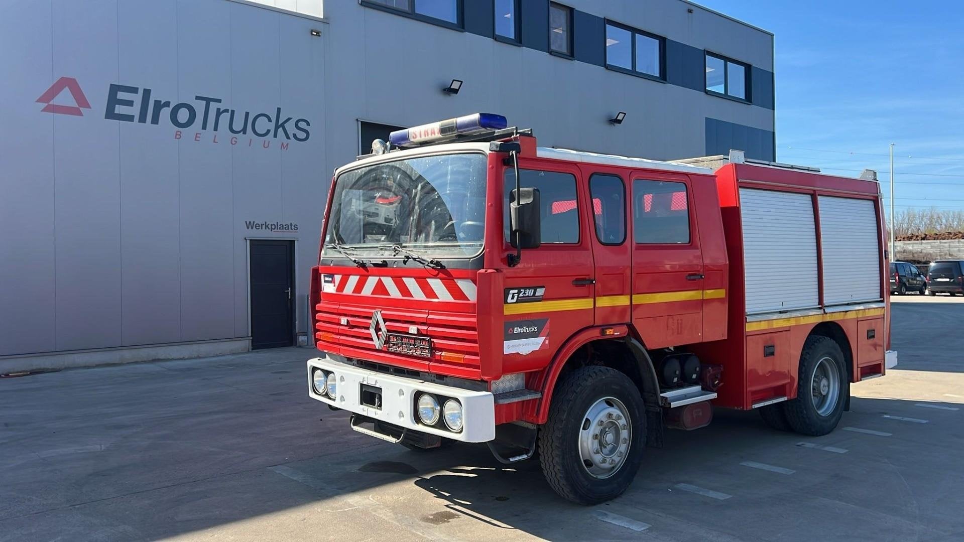 Renault G 230 Manager (85.000 KM ! / LAMES / GRAND PONT / BI, Auto's, Vrachtwagens, Euro 2, Achterwielaandrijving, 230 pk, Overige kleuren