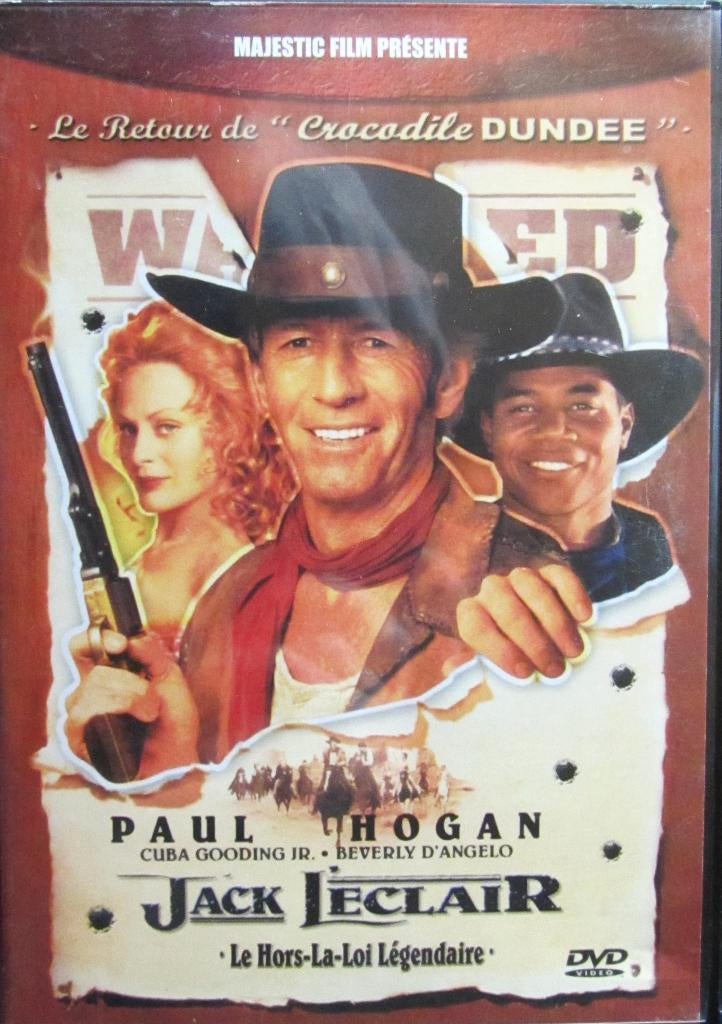 DVD ACTIE- LE RETOUR DE CROCODILE DUNDEE (PAUL HOGAN)., Cd's en Dvd's, Alle leeftijden, Ophalen of Verzenden, Zo goed als nieuw