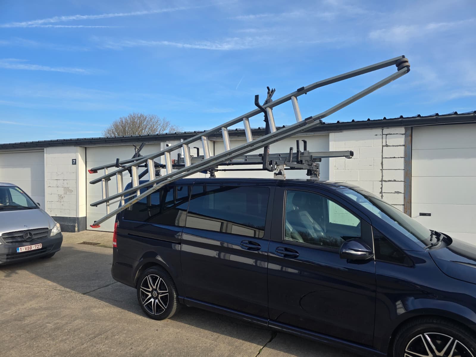 Galerie de toit Ergorack pour échelle Imperial V Class Vito, Autos : Divers, Porte-bagages, Enlèvement, Comme neuf