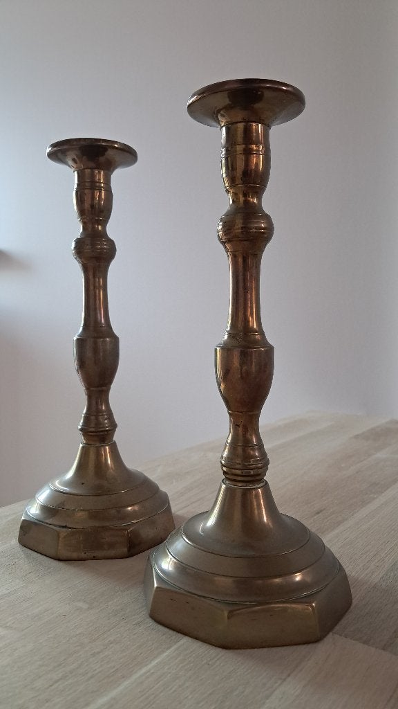 Kandelaars, Huis en Inrichting, Ophalen, Gebruikt, Kandelaar, 23 cm