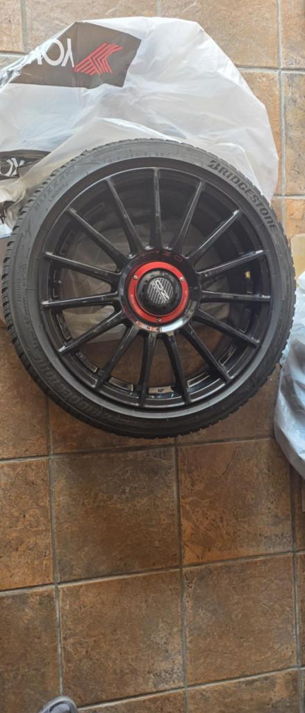 18' set velgen/banden OZ-Racing/Bridgestone voor Mazda, ..., Auto-onderdelen, Banden en Velgen, Ophalen, 18 inch, Banden en Velgen