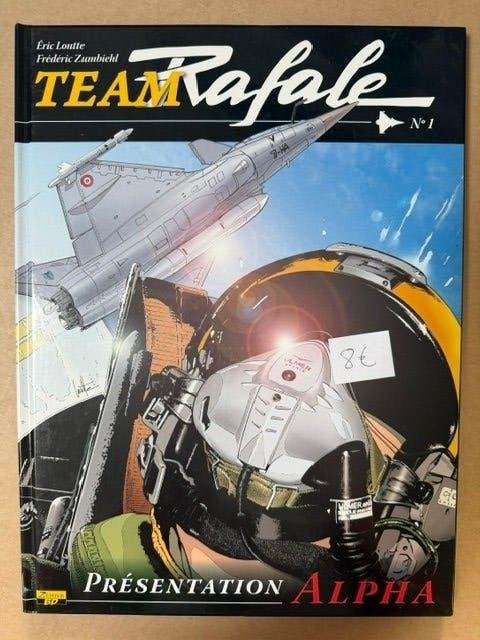 Team rafale tome 1 reed, Eén stripboek, Ophalen of Verzenden, Zo goed als nieuw, Loutte