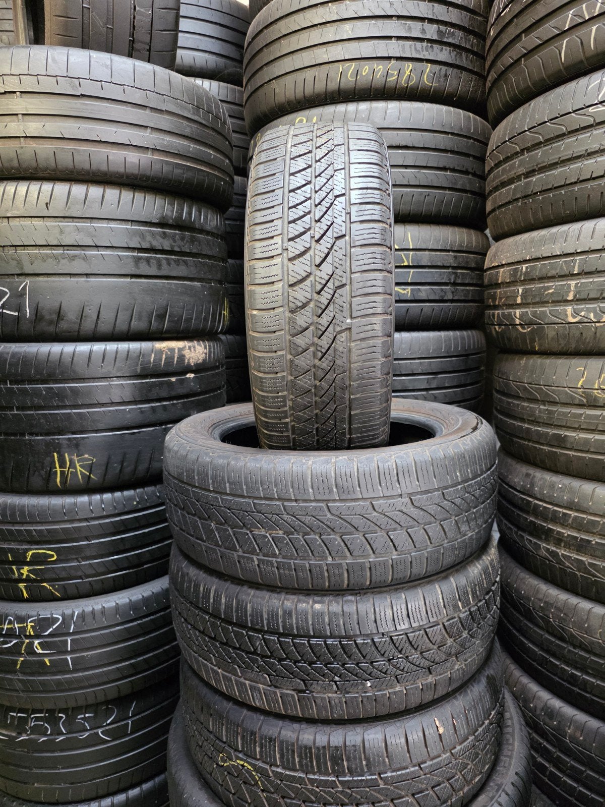 205 55 17  hankook avec montage et équilibrage, Enlèvement