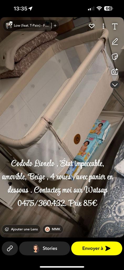 Cododo, Enlèvement, Comme neuf, Berceau