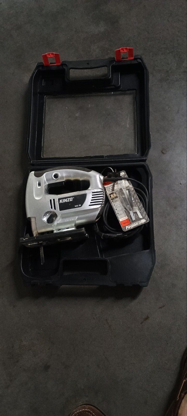 Wipzaag, Ophalen