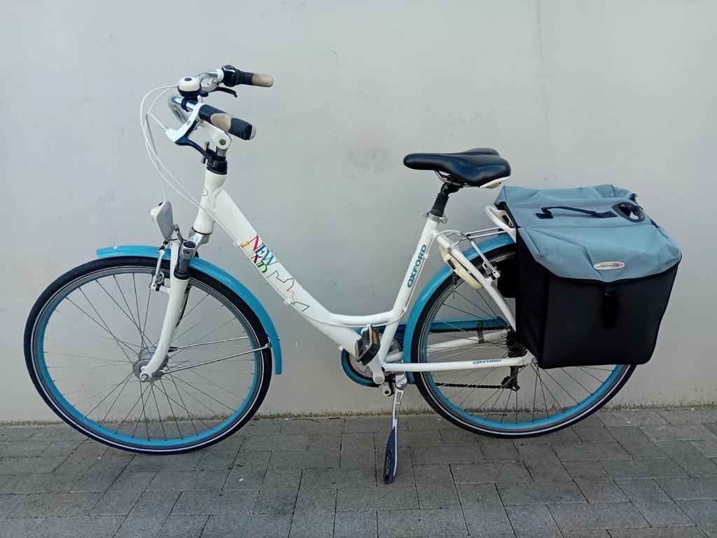 Meisjesfiets damesfiets Oxford Newland 28inch 6speed 50cm 🚴, Fietsen en Brommers, Gebruikt, Versnellingen, 50 tot 53 cm, Ophalen