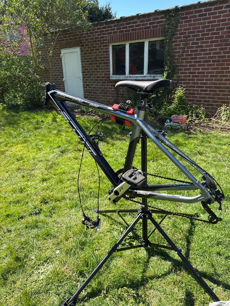 26” Scott Scale Full Carbon frame maat medium, Fietsen en Brommers, Hardtail, Ophalen, Gebruikt, Schijfrem