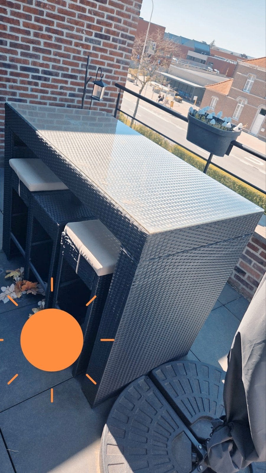 Tuin bar met 6 krukken., Enlèvement