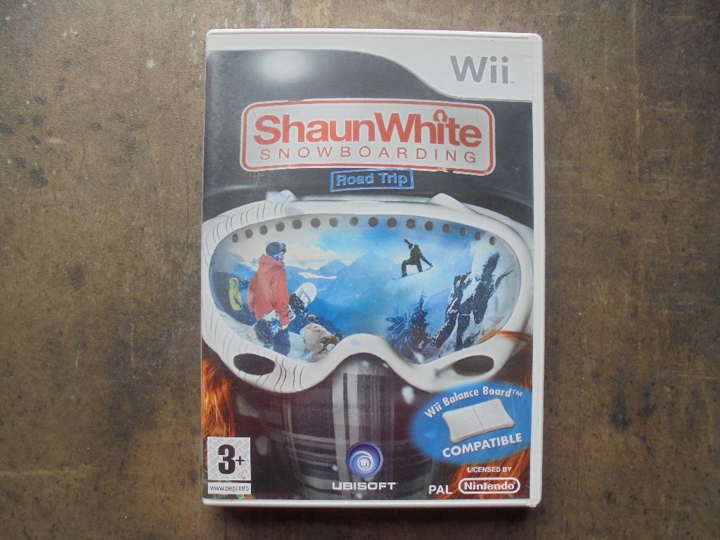 Shaun White Snowboarding Road Trip voor Wii (zie foto's), Gebruikt, 1 speler, Ophalen of Verzenden, Vanaf 3 jaar