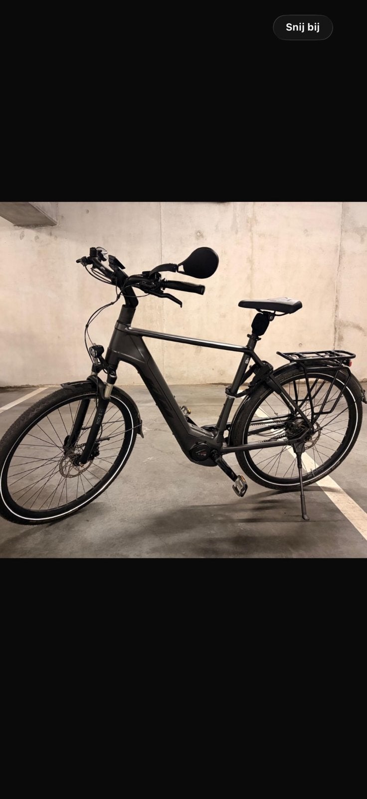ELEKTRISCHE HERENFIETS KTM MACINA CITY BELT H 60 GREY, Versnellingen, Zo goed als nieuw, 57 tot 61 cm, Schijfrem