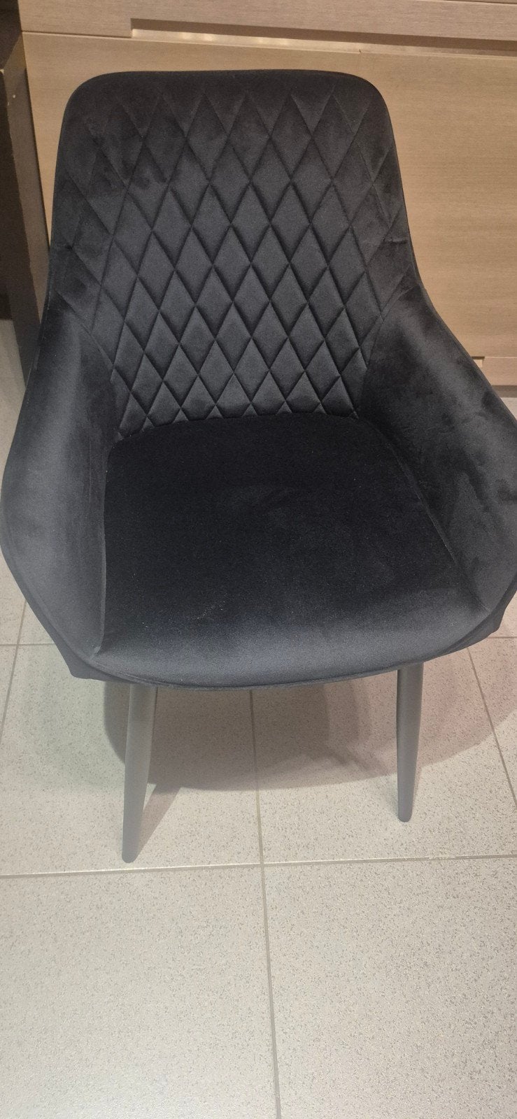 zwarte stoelen te koop, Maison & Meubles, Neuf, Enlèvement, Cinq, Six Chaises ou plus, Tissus