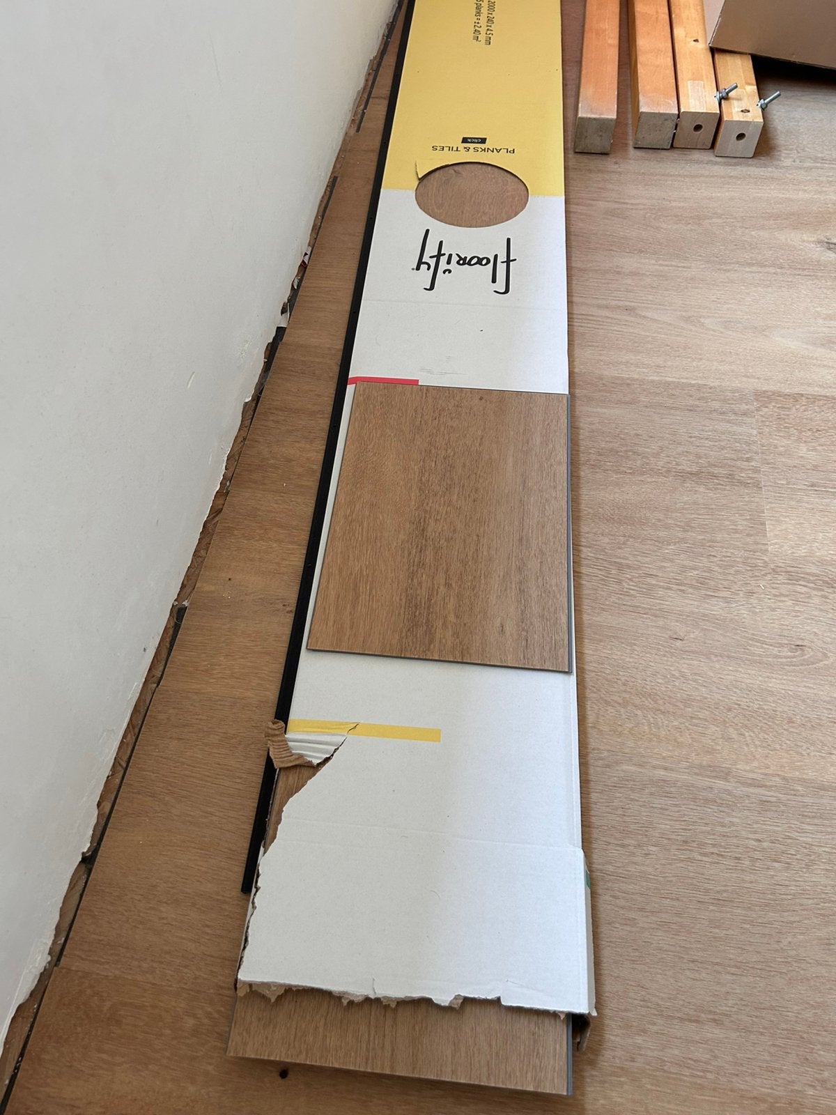 Floorify frangipane vloer en comfort ondervloer, Doe-het-zelf en Bouw, Vloerdelen en Plavuizen, Ophalen, Kunststof, Overige typen