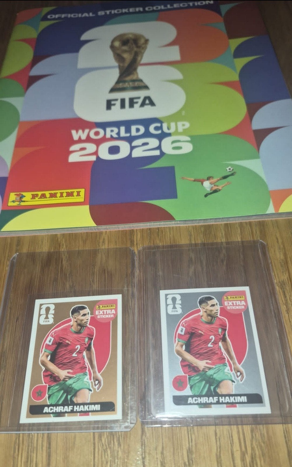 HAKIMI EXTRA STICKERs ARGENT ET BROZE, Collections, Articles de Sport & Football