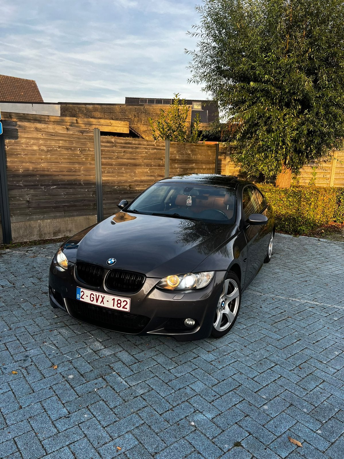 Bmw 320d XDrive e92, Auto's, Automaat, Bruin, Leder, Bruin