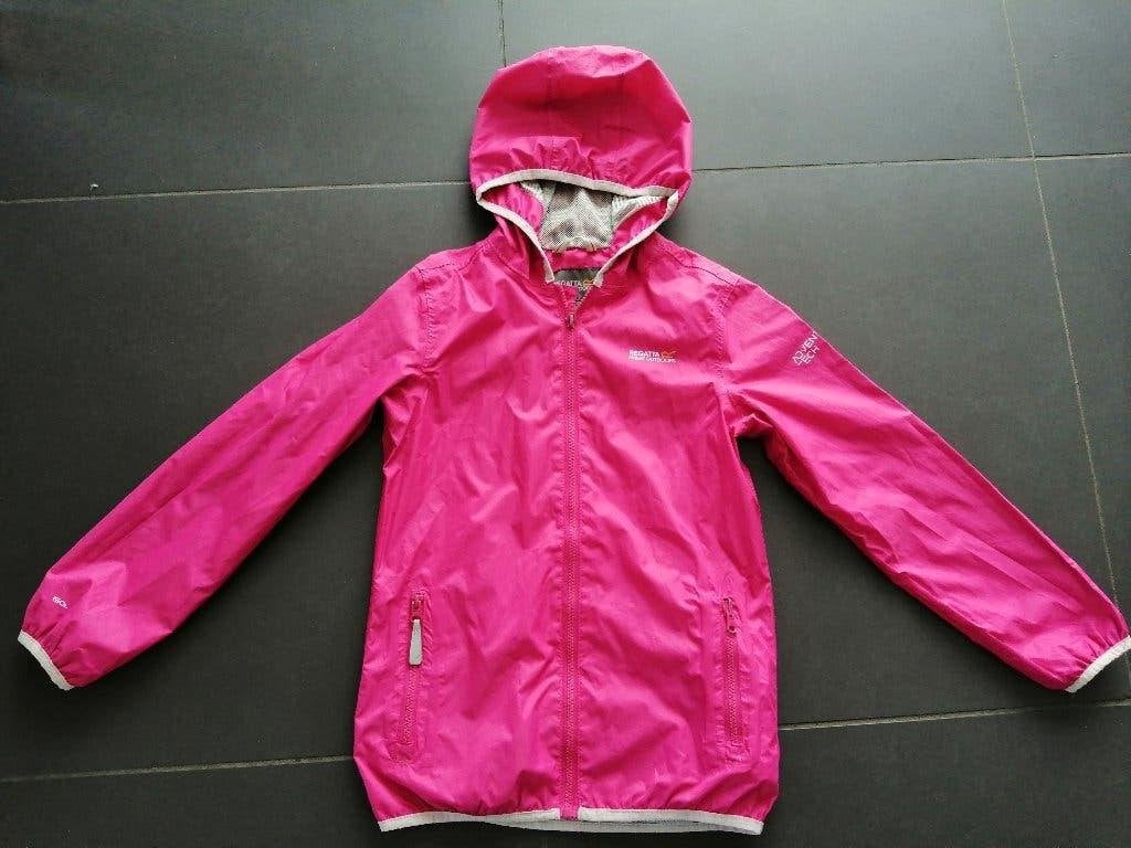 roze zomerjas meisjes 11 jaar, Kinderen en Baby's, Kinderkleding | Maat 146, Ophalen of Verzenden, Zo goed als nieuw, Meisje, Jas