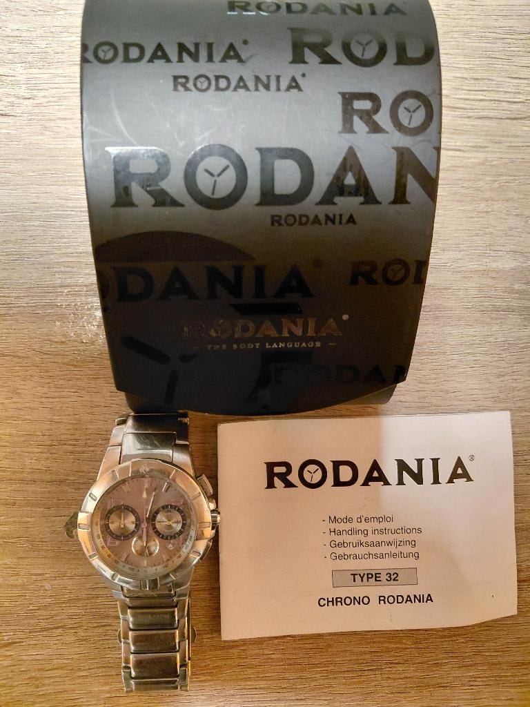 Lot 3 montres RODANIA, Bijoux, Sacs & Beauté, Montre-bracelet, Autres marques, Enlèvement, Utilisé